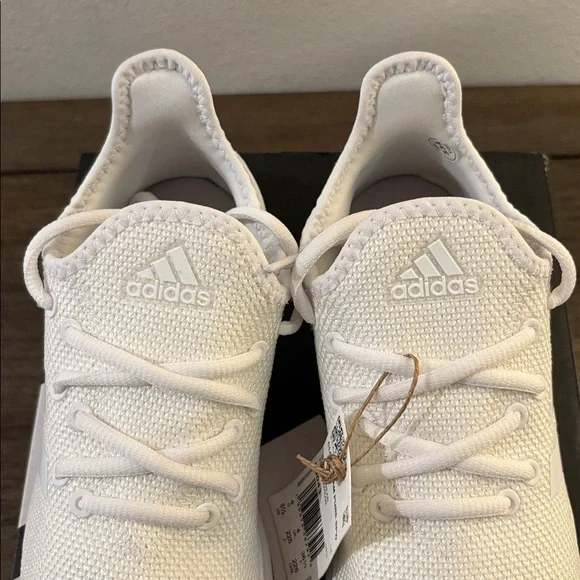 NIB [Adidas] Cloudfoam Pure Athletic Activewear Sneakers in White Women's 5.5
